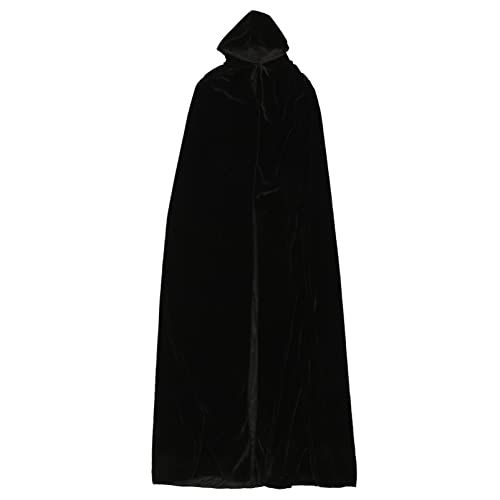 VICASKY Star Ganzkörper-Kapuzenumhang Aus Samt Mit Kapuze Unisex-Umhang Für Halloween Weihnachtskostüme Partys 2Er-Set Hexen-Performance Für Erwachsene Plüsch-Vampirkostüm Damen-Umhänge von VICASKY