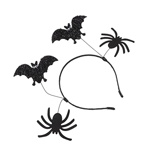 VICASKY Stirnband Schlag Stirnbänder lustig Geist faschingskostüme halloween kopfbedeckung halloween haarschmuck Party-Cosplay-Accessoires Halloween-Kopfschmuck Kunststoff Black VICASKY Stirnband Schlag Stirnbänder lustig Geist faschingskostüme halloween kopfbedeckung halloween haarschmuck Party-Cosplay-Accessoires Halloween-Kopfschmuck Kunststoff Black von VICASKY