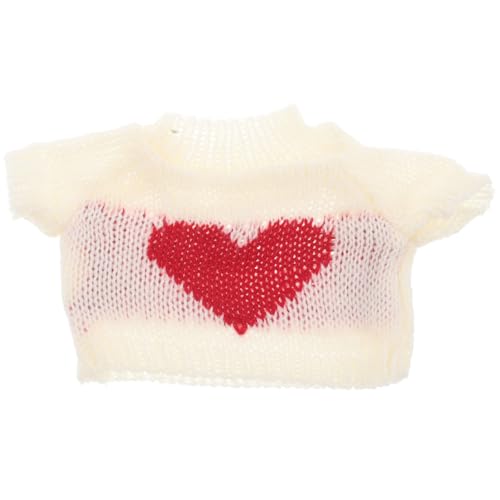 VICASKY Stofftier Kleidung Puppen Pullover Kleidung Für Bären Süße Kleine Kleidung Passend Für Die Meisten 20 cm Bären Basteln Sie Ihre Eigenen Plüschpuppen Outfits Accessoires von VICASKY