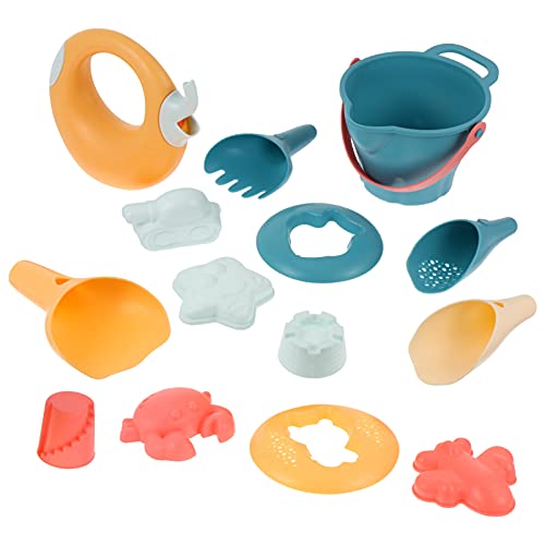 VICASKY 14-teiliges Strand-Sand-Bagger-werkzeugset – Lernspielzeug Für Kinder – Weiches Silikonspielzeug Für Jungen Und Mädchen von VICASKY