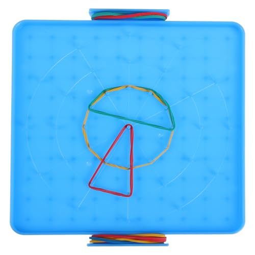 VICASKY Stecktafel Für Kinder 16 cm Quadratisch Doppelseitig Mathematik-lernwerkzeug Für Kindergarten Und Schule von VICASKY