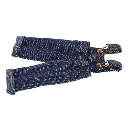 VICASKY Stylische Puppen Suspendershosen für Puppen Einzigartige und Charmante Outfits für Rollenspiele Strapazierfähige Denim Hosen für Puppenzubehör VICASKY Stylische Puppen Suspendershosen für Puppen Einzigartige und Charmante Outfits für Rollenspiele Strapazierfähige Denim Hosen für Puppenzubehör von VICASKY