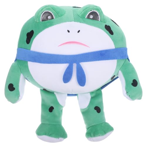 VICASKY Süße Frosch-Plüschtierpuppe Dinosaurier- grünes Hund Kuscheltier Froggy Plüschtier dekoratives Stofftier Froschspielzeug für den Haushalt PP Baumwolle VICASKY Süße Frosch-Plüschtierpuppe Dinosaurier- grünes Hund Kuscheltier Froggy Plüschtier dekoratives Stofftier Froschspielzeug für den Haushalt PP Baumwolle von VICASKY