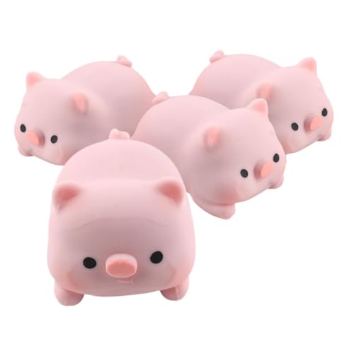 VICASKY Süße Quetschspielzeuge Langsames Steigen Tier Weiche Tierfiguren Niedliches Schreibtischspielzeug Für Erwachsene Ideales Stressabbau Schweinchen Design von VICASKY