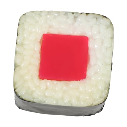 VICASKY Sushi-Modell Gefälschtes Sushi Sushi-Ornament Sushi- Künstliche Nahrungsmittel Zur Ausstellung Sushi-simulationsmodell Sushi-geburtstagsdekorationen Food-Modell PVC von VICASKY