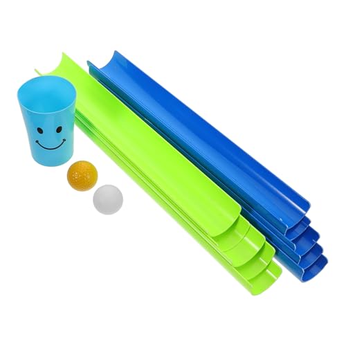 VICASKY Teamwork Aktivitäten Pipeline Challenge Spielset mit Teilen Robustes Material Einzigartiges U förmiges Rillendesign für Interaktive Gruppenspiele für Geburtstagsfeiern und von VICASKY