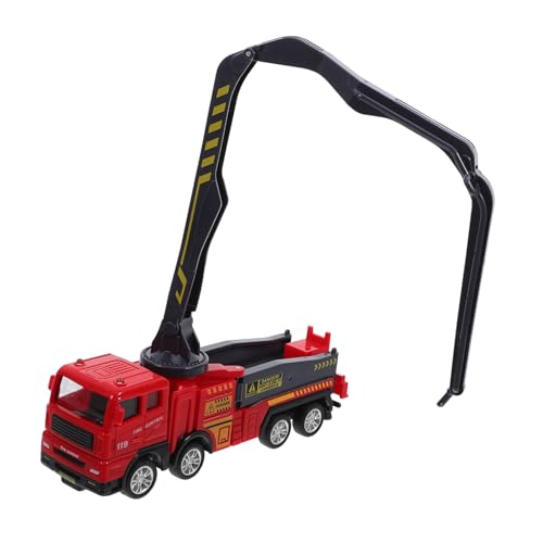 VICASKY Technisches Spielzeugfahrzeug Auto für Feuerwehrauto Feuerwehrwagen kleines Feuerwehrauto-Modell Modell eines Feuerwehrautos Metall von VICASKY