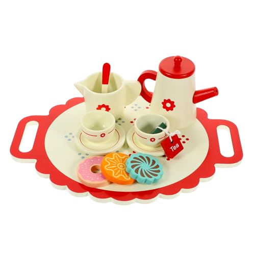 VICASKY 1 Set Holzspielzeug-teeservice Für Kinder Kleinkinder Teeparty-Set Spielküchenzubehör Miniatur-teeservice- Rollenspiel-teeparty-Set Spielzeug VICASKY 1 Set Holzspielzeug-teeservice Für Kinder Kleinkinder Teeparty-Set Spielküchenzubehör Miniatur-teeservice- Rollenspiel-teeparty-Set Spielzeug von VICASKY