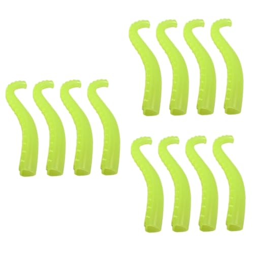 VICASKY Tentakel Finger 12 Stück Oktopus Tentakel Goodie Bag Füller Leuchtende Fingerpuppen Oktopus Antenne Fingerpuppe Fingerspielzeug Kinderparty Spielzeug Kinderpuppenspielzeug von VICASKY