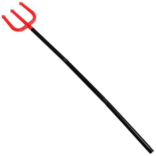 VICASKY Teufel Teufel Dämon Cosplay Dreizack Prop Halloween Gefälschte Gabel Kostüm Zubehör für Erwachsene Set Teufel Stick Erwachsene von VICASKY