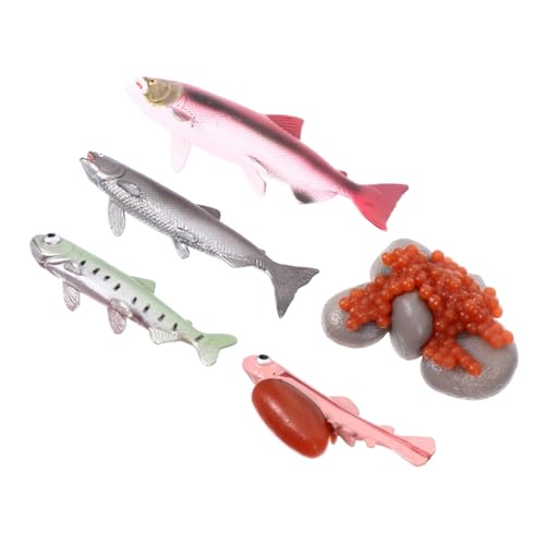 VICASKY Tierfiguren Realistische Mini Meerestiere Umweltfreundlich Robust Kindgerecht Pädagogisch Aquarium Lernspielzeug für Kreative Ozeanwelt Entdeckung von VICASKY