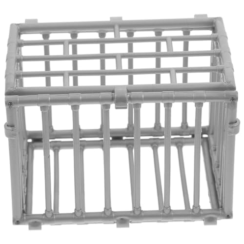 VICASKY Laufstall Für Meerschweinchen Spielzeug Laufstall Für Haustiere Miniaturkäfig-Ornament – mini-käfigmodell Aus Kunststoff Für Kinder VICASKY Laufstall Für Meerschweinchen Spielzeug Laufstall Für Haustiere Miniaturkäfig-Ornament – mini-käfigmodell Aus Kunststoff Für Kinder von VICASKY
