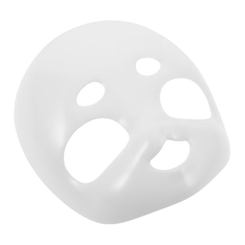 VICASKY Tierkopfmaske Halloween Masken Halloween-maske Leere Maskerademaske Leere Vollgesichtsmaske Vollgesichts-kostümmaske Festival Maskerade Maske Vollgesichtsmaskenkostüm Plastik Weiß von VICASKY