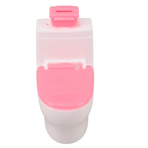 VICASKY Miniatur Puppenhaus Toilette Simulation WC 1: 12 Puppenhaus Badezimmer Zubehör Dekoration für Feen Garten Micro Landschaft Dollhouse Spielzeug von VICASKY