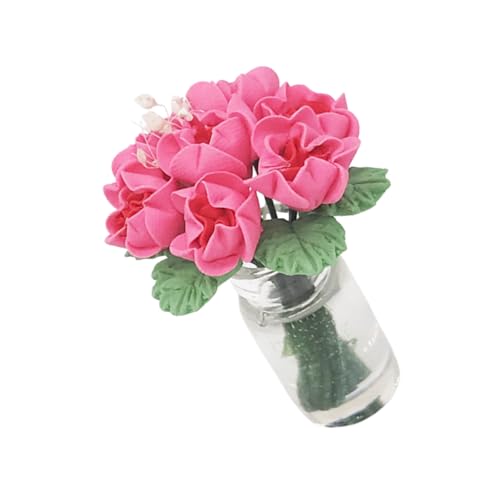 VICASKY Topfmodell Miniaturen Mini-rosentopfschmuck Kunstpflanze Rosendekor Mini-topfpflanze Mini-töpfe Miniaturpflanzen Mini-simulationsbonsai Topfdekoration DIY-verzierung Harz Rosy VICASKY Topfmodell Miniaturen Mini-rosentopfschmuck Kunstpflanze Rosendekor Mini-topfpflanze Mini-töpfe Miniaturpflanzen Mini-simulationsbonsai Topfdekoration DIY-verzierung Harz Rosy von VICASKY