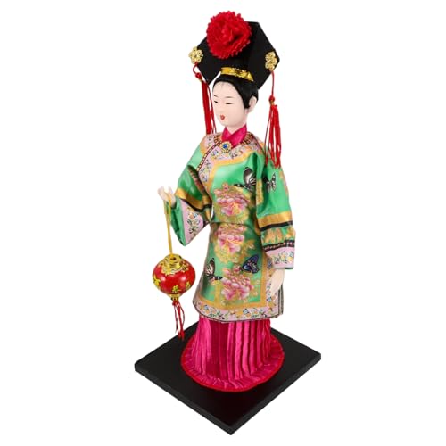 VICASKY Traditionelle Kleidungpuppen Traditionelle Chinesische Kleiderpuppe Traditionelle Seidenfigur Chinesisches Traditionelles Kunsthandwerk Figur Puppenfigurhandwerk Green Polyester VICASKY Traditionelle Kleidungpuppen Traditionelle Chinesische Kleiderpuppe Traditionelle Seidenfigur Chinesisches Traditionelles Kunsthandwerk Figur Puppenfigurhandwerk Green Polyester von VICASKY