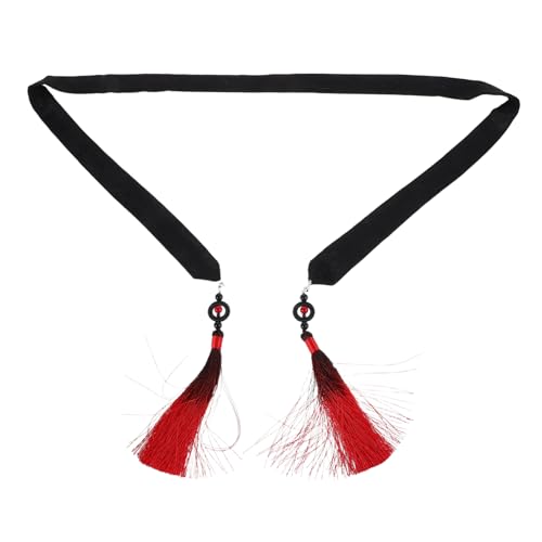 VICASKY Traditionelles Chinesisches Hanfu Haarseil mit Quasten Stirnband für Männer und Frauen Weiches Leichtes Haarschmuck Accessoire für Hanfu Kostüm und Traditionelle Frisuren von VICASKY