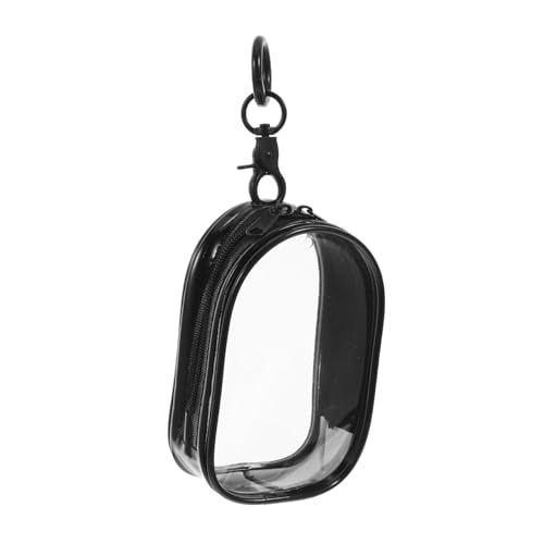 VICASKY Transparente Puppen Aufbewahrungstasche aus Robustem PVC mit Reißverschluss Leichter Tragbarer Organizer mit Schlüsselanhänger für Puppenliebhaber und Unterwegs VICASKY Transparente Puppen Aufbewahrungstasche aus Robustem PVC mit Reißverschluss Leichter Tragbarer Organizer mit Schlüsselanhänger für Puppenliebhaber und Unterwegs von VICASKY
