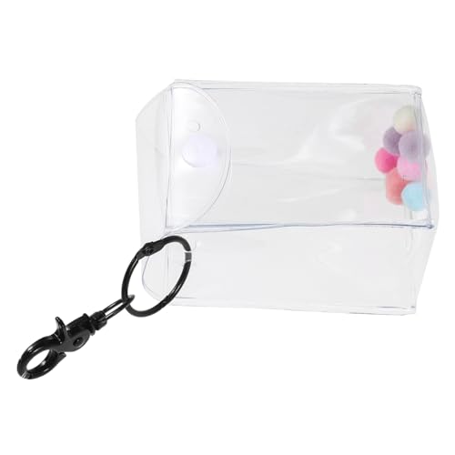 VICASKY Transparente Puppen-Display-Tasche, Puppenfiguren-hülle, Schlüsselanhänger, Rucksack, Hängetasche, Kleiner Puppenhalter VICASKY Transparente Puppen-Display-Tasche, Puppenfiguren-hülle, Schlüsselanhänger, Rucksack, Hängetasche, Kleiner Puppenhalter von VICASKY