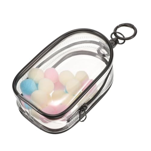 VICASKY Transparente Puppentasche mit Reißverschluss Stabile Aufbewahrungstasche für Kleine Figuren und Doll Carrier Tragbare Staubgeschützte Hängetasche mit Praktischem Haken VICASKY Transparente Puppentasche mit Reißverschluss Stabile Aufbewahrungstasche für Kleine Figuren und Doll Carrier Tragbare Staubgeschützte Hängetasche mit Praktischem Haken von VICASKY