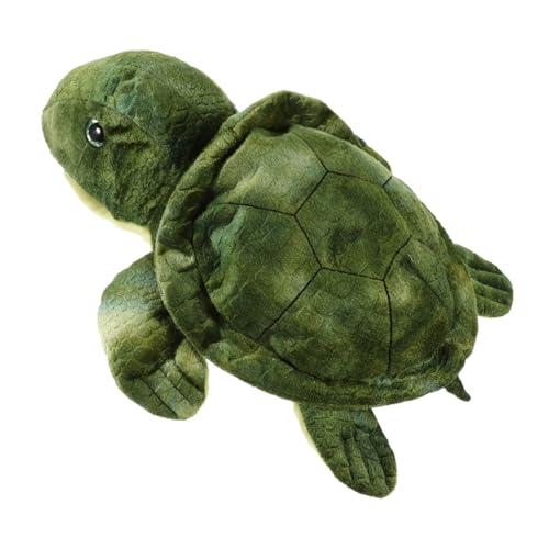 VICASKY Turtle Handpuppe Kleine Handpuppe Puppenbauset Familienpuppen Tierpuppe Gefülltes Plüschspielzeug Puppenspielzeug Für Plüsch Handpuppe Kleinkind Handpuppen Grün Pp Baumwolle von VICASKY