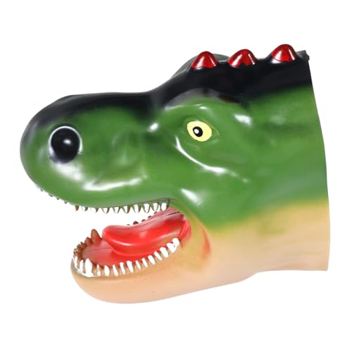 VICASKY Tyrannosaurus Rex Handpuppe interaktives Dinosaurier Fantasiespielzeug Kinderunterhaltungsspielzeug Rollenspiel Handpuppe Puppen für Kleinkinder Gummi Green VICASKY Tyrannosaurus Rex Handpuppe interaktives Dinosaurier Fantasiespielzeug Kinderunterhaltungsspielzeug Rollenspiel Handpuppe Puppen für Kleinkinder Gummi Green von VICASKY