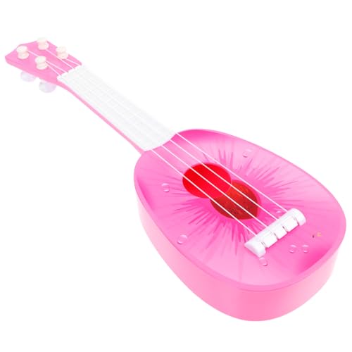 VICASKY Ukulele Anfängertaugliches Musikinstrument Frühpädagogisches Lernspielzeug aus Hochwertigem Kunststoff Gitarre für Jungen und Mädchen Praktisches Übungsinstrument von VICASKY