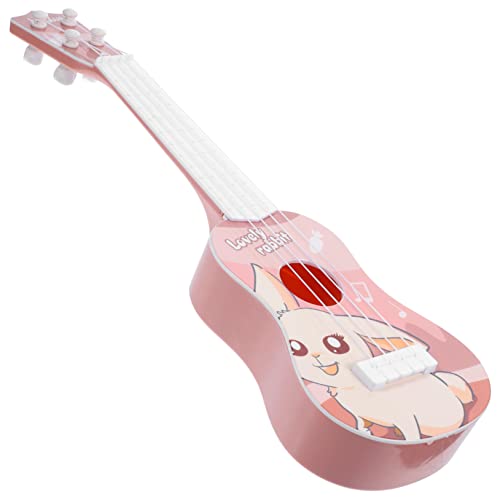 VICASKY Ukulele für Lernspielzeug für Musikalische Früherziehung Sicheres und Realistisches Musikinstrument für Anfänger Große Hasen Gitarre für Jungen VICASKY Ukulele für Lernspielzeug für Musikalische Früherziehung Sicheres und Realistisches Musikinstrument für Anfänger Große Hasen Gitarre für Jungen von VICASKY
