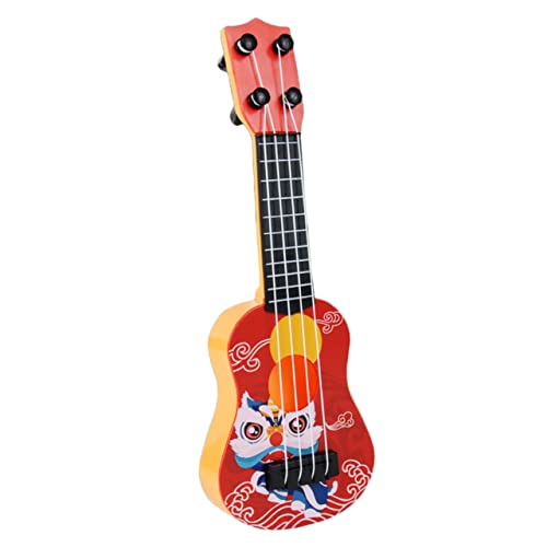 VICASKY Mini-Gitarren-ukulelen-Modell Musikspielzeug Für Kinder Aus Naturmaterial Perfekt Für Die Hausdekoration von VICASKY