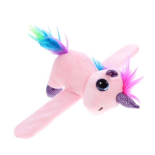 VICASKY Umarme Den Ring Hase Tiere Armbänder Einhorn-Slap-Band Pfote Umarmer Wolf Knuddelig Einhorn Einhorn-druckknopfband Känguru- Umarmbar Dinosaurier Plüsch von VICASKY