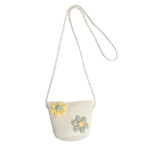 VICASKY Umhängetasche: Gewebte Schultertasche – Entzückende Blumentasche Für Kleine Mädchen – Gewebte Schultertasche Für Den Sommerstrand Für Reisen Und Urlaub VICASKY Umhängetasche: Gewebte Schultertasche – Entzückende Blumentasche Für Kleine Mädchen – Gewebte Schultertasche Für Den Sommerstrand Für Reisen Und Urlaub von VICASKY