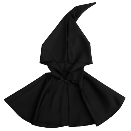 VICASKY Umhang für Halloween umhang Halloween Costume de Halloween halloweenkostüme Halloween Outfit Teufelsmantel Masken Mäntel Umhang für die Party Party-Cosplay-Umhang Polyester Black von VICASKY