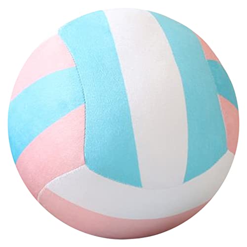 VICASKY Volleyball-plüschtier Ausgestopft Kissen Mini Kuscheltier Mini-fußball Fussball Volleyballgeschenke Für Jugendlich Mädchen Für Volleyballspieler Stoff von VICASKY