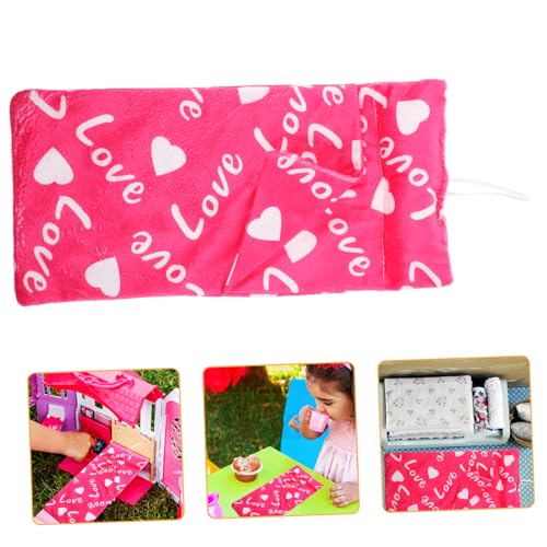 VICASKY Weicher Puppenschlafsack aus Strapazierfähig und Farbbeständig Modisches Design für Puppen Puppenzubehör für Liebevolle Puppenpflege VICASKY Weicher Puppenschlafsack aus Strapazierfähig und Farbbeständig Modisches Design für Puppen Puppenzubehör für Liebevolle Puppenpflege von VICASKY