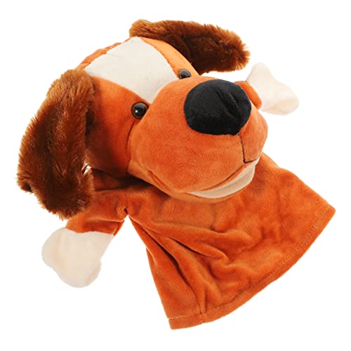 VICASKY Weiches Plüsch Handpuppe Tiermotiv Waschbar Robust für Erwachsene zum Geschichtenerzählen Niedliches Design als Trainingsspielzeug und Interaktives Kuscheltier von VICASKY