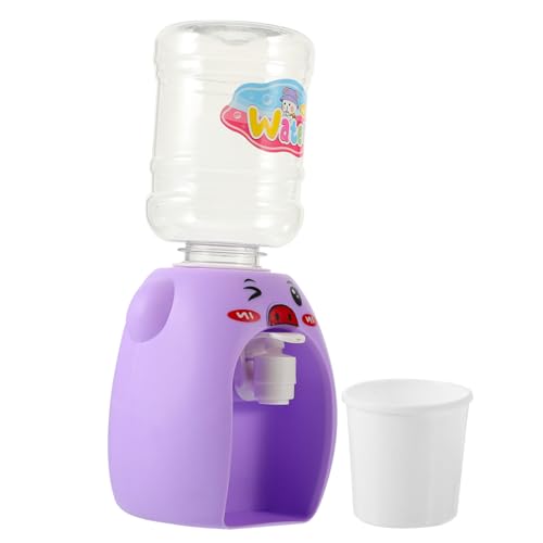 VICASKY Winziger Wasserspender Modell Wasserspender Kinderspielzeug Mini-wasserspender Für Für Küchengeräte Wasserspender Mini-haushaltsgerät Plastik Violett VICASKY Winziger Wasserspender Modell Wasserspender Kinderspielzeug Mini-wasserspender Für Für Küchengeräte Wasserspender Mini-haushaltsgerät Plastik Violett von VICASKY