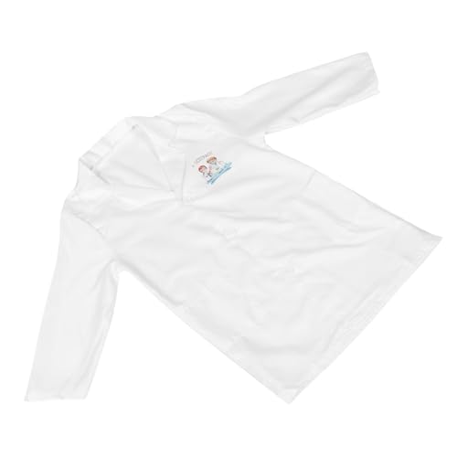 VICASKY Wissenschaftler Kostüm Laborkittel mit Taschen Robust Waschbar Dekorativer Arztmantel für Jungen und Mädchen Party und Rollenspielkleidung VICASKY Wissenschaftler Kostüm Laborkittel mit Taschen Robust Waschbar Dekorativer Arztmantel für Jungen und Mädchen Party und Rollenspielkleidung von VICASKY