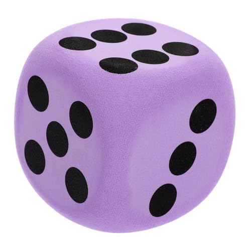 VICASKY Großes Würfelspielzeug-Set Eva-würfel Zahlenpunkte Für Trinkspiele Und Partys von VICASKY