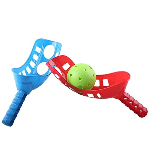 VICASKY Start- Und Fangspiel Kunststoff-Set Wurfspiel Für Jungen Und Mädchen Spielaktivität Im Freien Hinterhof Garten Familienspaß Geschicklichkeitsspiel Zufällige Farbe von VICASKY