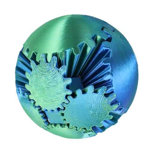 VICASKY Zahnrad-Spinnball D Druck Entspannungsspielzeug Lernspielzeug interaktives Pädagogisches Zappelspielzeug Kugel Kugel Zahnradkugel pla VICASKY Zahnrad-Spinnball D Druck Entspannungsspielzeug Lernspielzeug interaktives Pädagogisches Zappelspielzeug Kugel Kugel Zahnradkugel pla von VICASKY