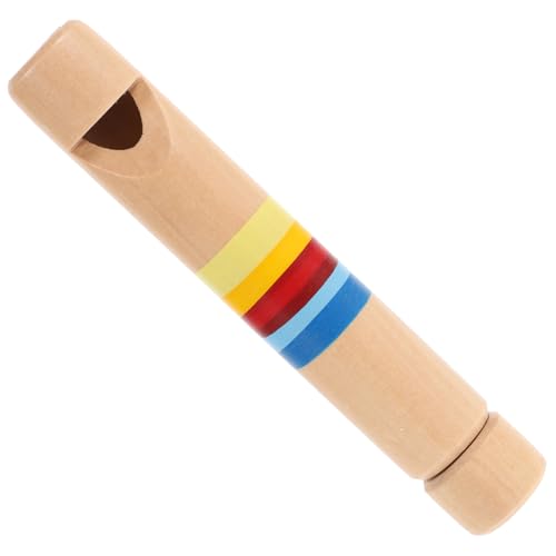 VICASKY Ziehen Blasspielzeug Für Rutschpfeife Musikinstrument- Musikinstrument Pfeife Für Blasinstrumente Praktische Pfeife Blue Holz von VICASKY