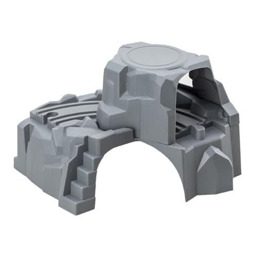 VICASKY Zug Kunststoff Tunnel Modell Robustes Eisenbahn Zubehör für Spielszene Detailgetreuer Doppel Tunnel Langlebig und Realistisch Gestaltet für Kreative Spielszenen VICASKY Zug Kunststoff Tunnel Modell Robustes Eisenbahn Zubehör für Spielszene Detailgetreuer Doppel Tunnel Langlebig und Realistisch Gestaltet für Kreative Spielszenen von VICASKY