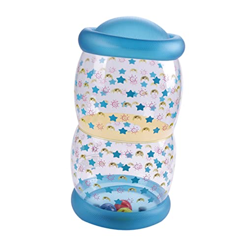 VICASKY aufblasbare Rolle Activity aktivitätsspielzeug Krabbel berühren faltbar Netz Krabbelndes Übungsspielzeug aufblasbare kriechrolle Blue VICASKY aufblasbare Rolle Activity aktivitätsspielzeug Krabbel berühren faltbar Netz Krabbelndes Übungsspielzeug aufblasbare kriechrolle Blue von VICASKY
