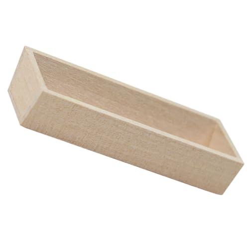 VICASKY dekorativ falsches Gras Mini-Feen kleines Puppenzubehör Miniatur für kinderspielzeug Toys Vase puppenhaus winzige Möbel Mini-Hausversorgung hölzern Beige von VICASKY
