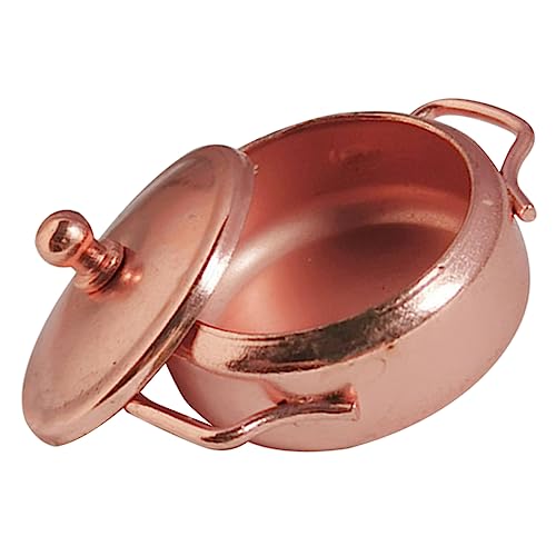 VICASKY fröhlicher Minikocher bastelset bastelzeug für Miniaturkochgeschirr Miniaturküchenutensilien dekoratives Mini-Kochgeschirr Puppenhaus Minitopf Legierung Rose Gold VICASKY fröhlicher Minikocher bastelset bastelzeug für Miniaturkochgeschirr Miniaturküchenutensilien dekoratives Mini-Kochgeschirr Puppenhaus Minitopf Legierung Rose Gold von VICASKY