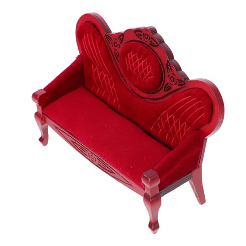 VICASKY für kinderspielzeug puppenstubenmöbel wohnzimmermöbel Kid Toys Puppenhaus-Sofa-Couch Miniatur-Sofastuhl kleines Couchmodell kleines Sofadekor Holz VICASKY für kinderspielzeug puppenstubenmöbel wohnzimmermöbel Kid Toys Puppenhaus-Sofa-Couch Miniatur-Sofastuhl kleines Couchmodell kleines Sofadekor Holz von VICASKY
