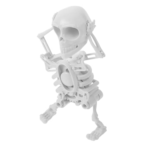 VICASKY lustiges Halloween Dekoration Halloween Leichtes Figur Junge Plüsch Halloween-Verzierung Hand sensorisches Plastik Weiß von VICASKY
