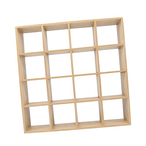 VICASKY puppenhaus lagerregal für kinderspielzeug -Regal Toys for Geschenkeidee Zubehör für Puppenhäuser kleine Hausdekoration Puppenhauslieferungen Holz von VICASKY