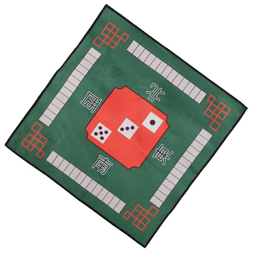 VICASKY rutschfeste Mahjong Tischmatte Verdickte Geräuschdämpfende Spieltischunterlage für Poker Domino und Brettspiele Multifunktionale Abdeckung für Zuhause und Partys von VICASKY