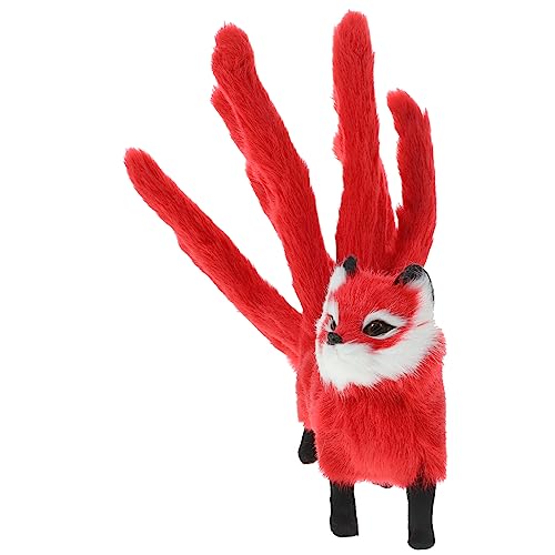 VICASKY simulierter Fuchs Fuchsfigur Nachahmung Füchse Modell Plüschtierverzierung Plüschfüchse Tierspielzeug Simulation Füchse Füchse Statue Plüschfüchse zieren Kunstfell rot VICASKY simulierter Fuchs Fuchsfigur Nachahmung Füchse Modell Plüschtierverzierung Plüschfüchse Tierspielzeug Simulation Füchse Füchse Statue Plüschfüchse zieren Kunstfell rot von VICASKY